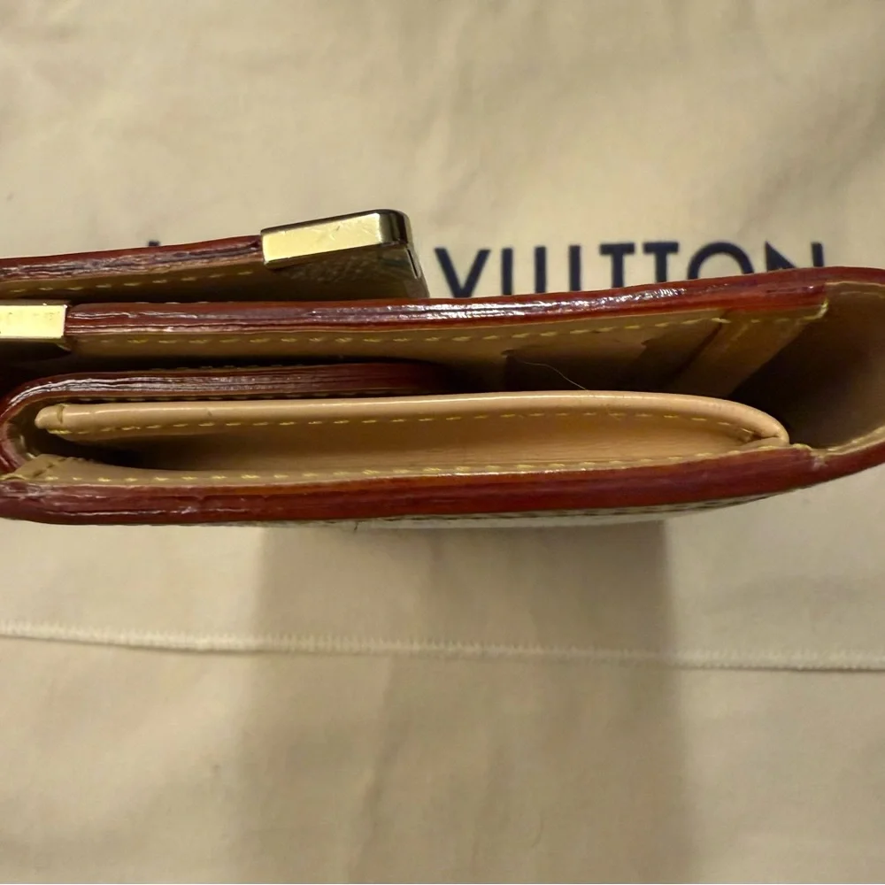 AUTHENTIC LOUIS VUITTON MULTICOLOR MONOGRAM INTERNATIONAL WALLET - Picture 11 of 16